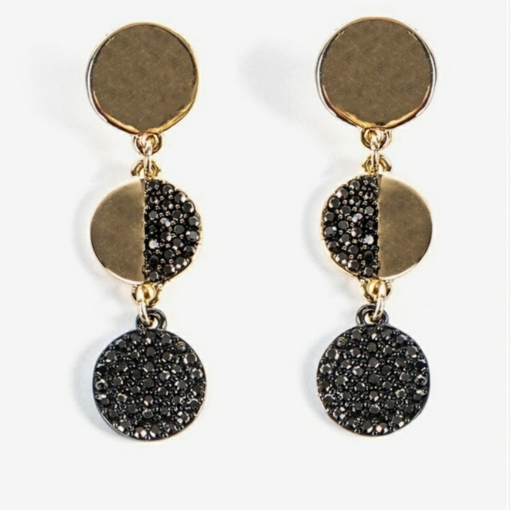 Triple Circle Earring
